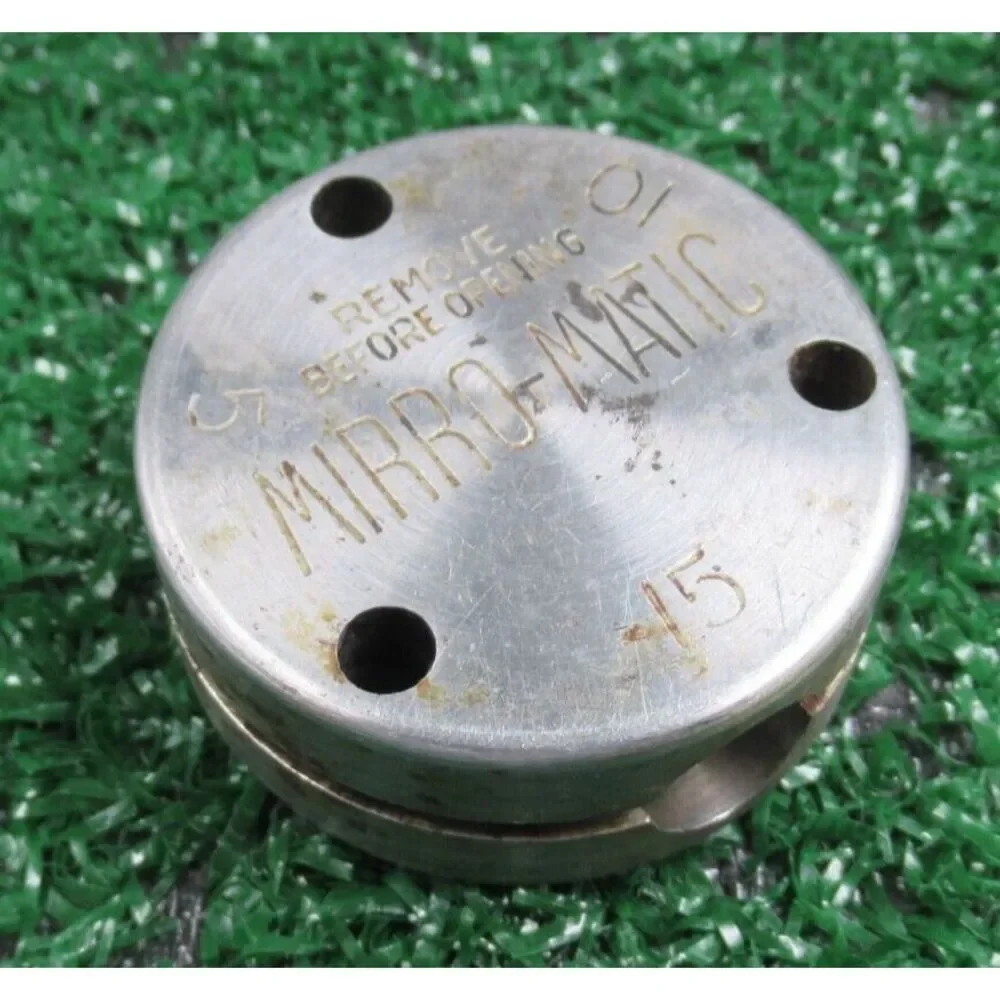 Vtg Mirror-Matic Pressure Cooker 394M 4QT Aluminum w/Jiggler & Gasket-Made USA‎